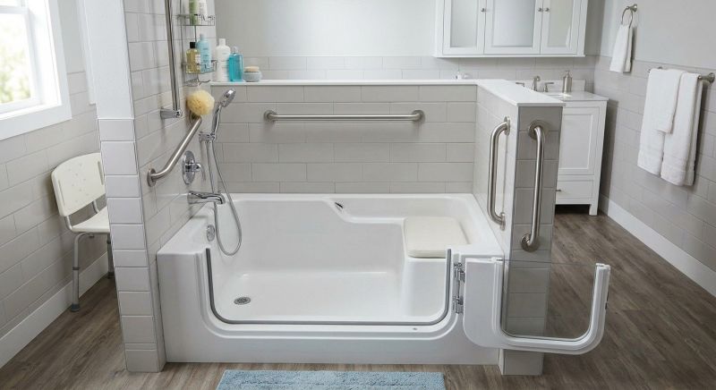 Accessible Tub Installation